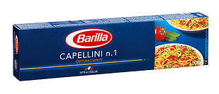 Макарони твердих сортів Barilla «Capellini» n. 1, (італійські спагеті барилла) 500 гр.