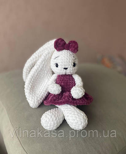 Мягкая игрушка-ушки балетная Зайка Даша Мама UA зефирка амигуруми ...