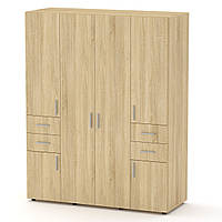 Шкаф с дверями и ящиками Компанит Шкаф-20 дуб сонома NL, код: 6540762