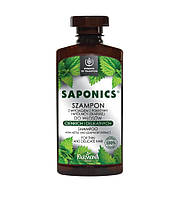 Шампунь для волос с крапивой и мыльнянкой Saponics Farmona 330 мл KS, код: 8145965