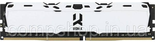 Пам'ять DDR4   8GB  3200MHz PC4-25600  Goodram IRDM X  White (IR-XW3200D464L16SA/8G) (код 123635)