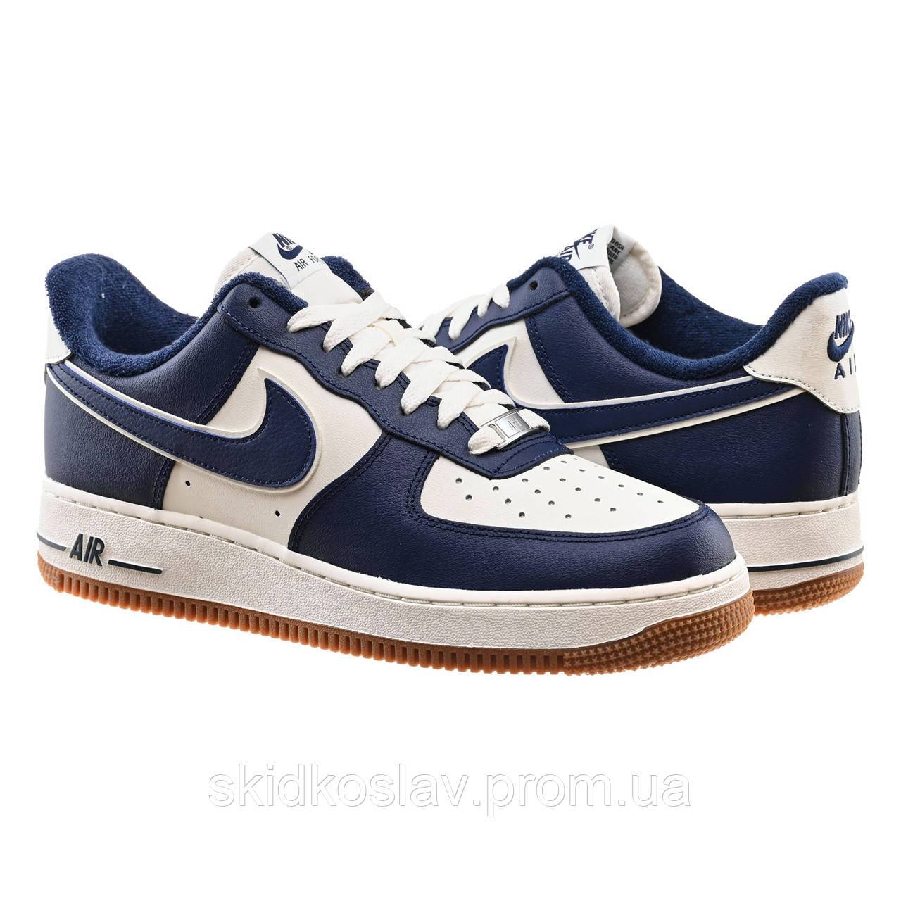 Кросівки чоловічі Nike Air Force 1 07 Lv8 (DQ7659-101) 45.5 Темно-синій SK, код: 8136058