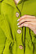 Жакет жіночий двонитка, колір світло-зелений, 115R0519, фото 5