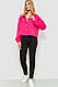 Жакет жіночий двонитка, колір рожевий, 115R0519, фото 2