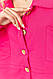 Жакет жіночий двонитка, колір рожевий, 115R0519 XL, фото 5