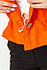 Жакет жіночий двонитка, колір оранжевий, 115R0519, фото 6