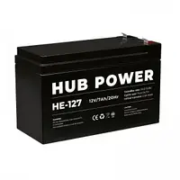 Акумулятор 12В 7 Ач для ДБЖ Hub Power НЕ-127