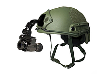 Шлем FAST и прибор ночного виденья NVG 10 c креплением на шлем