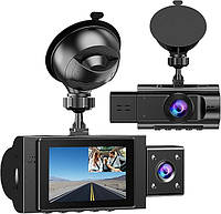 Yansoo Dashcams двойной регистратор передний и внутренний FHD 1080P для автомобилей, обнаружение движения G-се