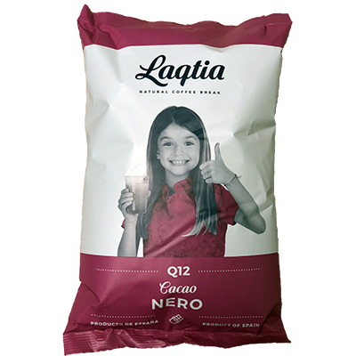 Шоколадний напій Laqtia Cacao Nero Q12, 1кг Іспанія