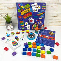 Настільна гра Color Crazy Cubes Danko Toys CCC-02-01U картки розважальна для дітей усієї родини