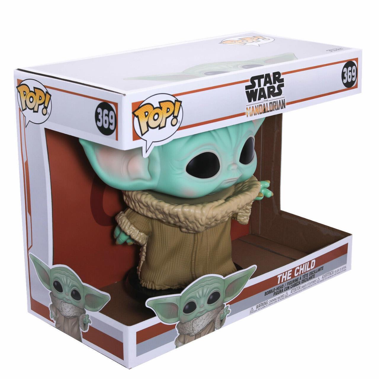 Вінілова фігурка Star Wars Mandalorian The Child (25см.) Funko POP! 49757, фото 1
