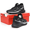 Чоловічі кросівки Nike Pegasus Trail 4 Gore-Tex Black Найк Пегасус Треїл 4 чорні текстиль Гор Текс демісезон, фото 7
