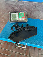 Ваги 300 кг Wi-Fi бездротові електронні платформні Rainberg-300, фото 4