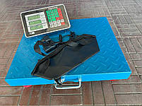 Ваги 300 кг Wi-Fi бездротові електронні платформні Rainberg-300, фото 5