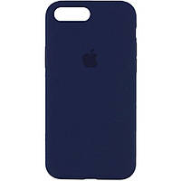 Чехол-накладка для iPhone 7 Plus/8 Plus Silicone Case Full Cover- ночной синий