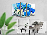 Модульна картина Poster-land Квіти Орхідея Art-264_5 ( 80х118см ) KB, код: 6502787
