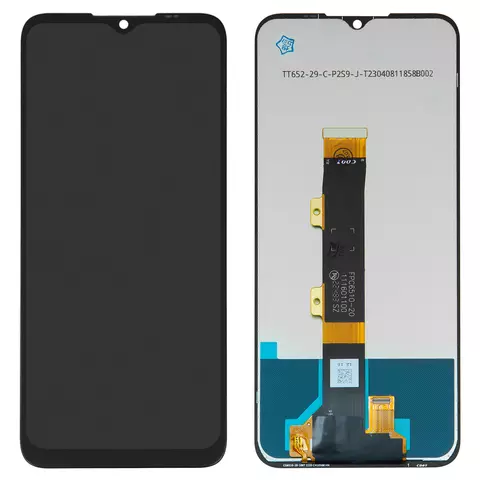 Дисплей Motorola Moto G53 модуль в зборі з тачскріном, HC, чорний