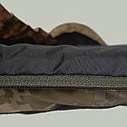 Спальний мішок-ковдра зимовий тактичний стьобаний від +5 до -20 Спальник для морозів 210х85 см Піксель, фото 8