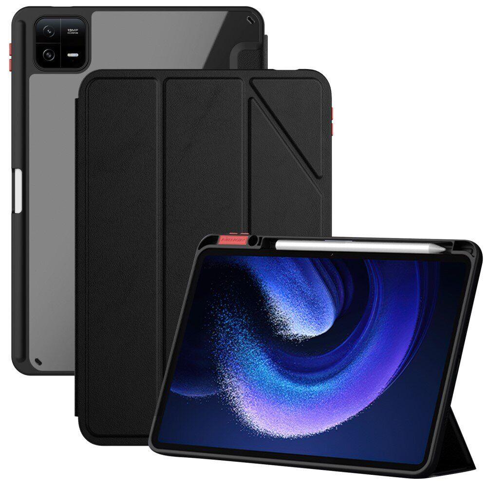 Чохол книжка Nillkin Bevel Leather Case для Xiaomi Pad 6/ Pad 6 Pro 11'' Black