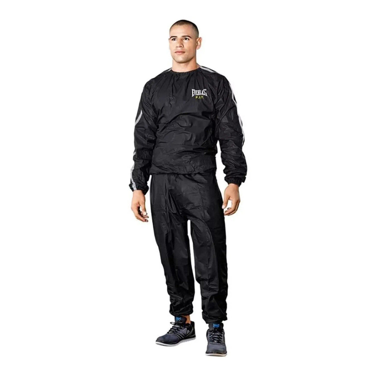 Костюм сауна Everlast M SAUNA SUIT EV чорний Чол XL/XXL 837660-70-8 XL/XXL