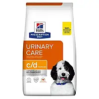 Hills Prescription Diet Urinary Care c/d Multicare Chicken 4 кг лечебный сухой корм для собак (166834-22) KH