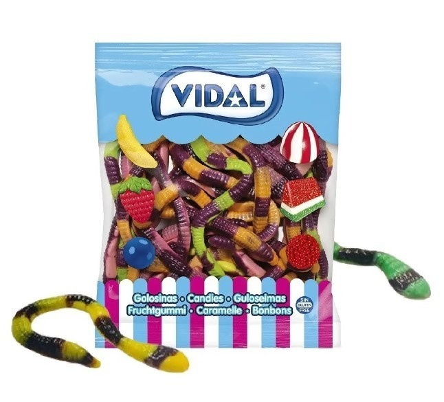Жувальний мармелад Vidal Gummi Anacondas Анаконда 36 g х 28 шт