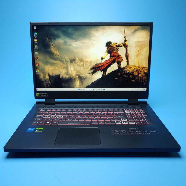 Б/в Ігровий ноутбук Acer Nitro 5 AN517-55 17.3" 1920x1080| i5-12450H| 16GB RAM| 512GB SSD| RTX 3050 4GB