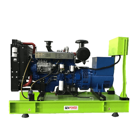 Дизельна електростанція ДЕС промисловий генератор GENPOWER GNT-175 kVA (кВА), фото 1