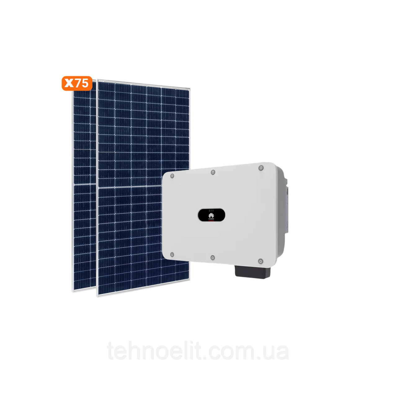 Сонячна електростанція (СЕС) 30 kW Huawei GRID 3Ф (під зелений тариф)
