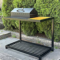 Мангал-барбекю Mzavod Локі на 9 шампурів 4мм в стилі LOFT