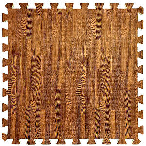 Пол пазл — модульне підлогове покриття 600x600x10 мм червоне дерево (МР1) SW-00000160