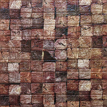Самоклеюча декоративна 3D панель бруси 700х770х5мм (028) SW-00000030, фото 1