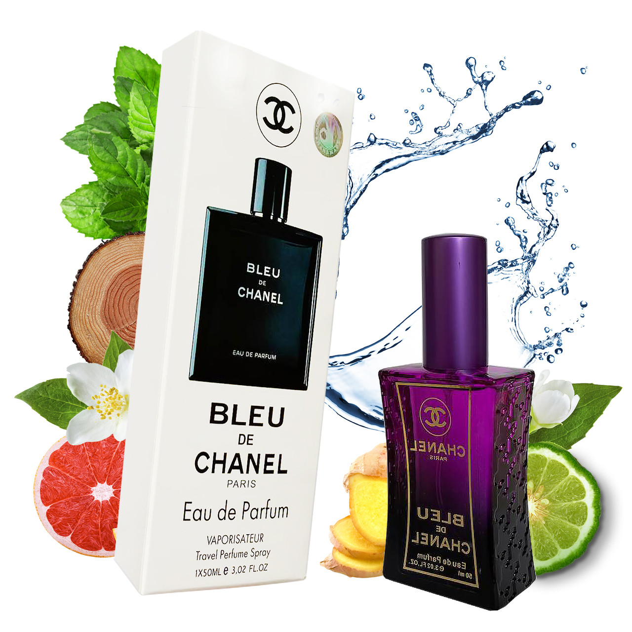 Bleu de (Блю де ) в подарунковій упаковці 50 мл. ОПТ, фото 1