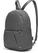 Жіночий рюкзак трансформер "антизлодій" Pacsafe Citysafe CX Covertible Backpack 6 ступенів захисту Сірий