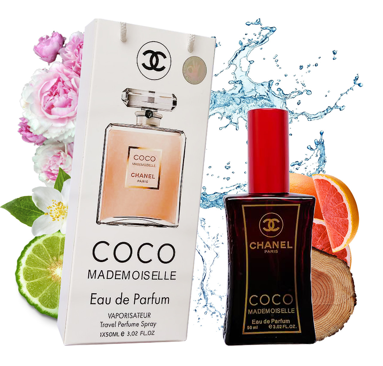 Coco Mademoiselle (Коко Мадмуазель) в подарунковій упаковці 50 мл. ОПТ