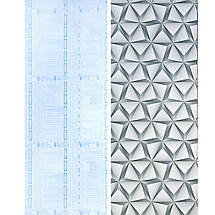 Самоклеюча плівка зелені 3D трикутники 0,45х10м SW-00001236, фото 3