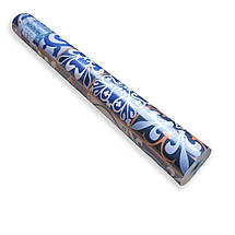 Самоклеюча плівка 0,45х10м х 0,07мм Синій орнамент SW-00001208, фото 3