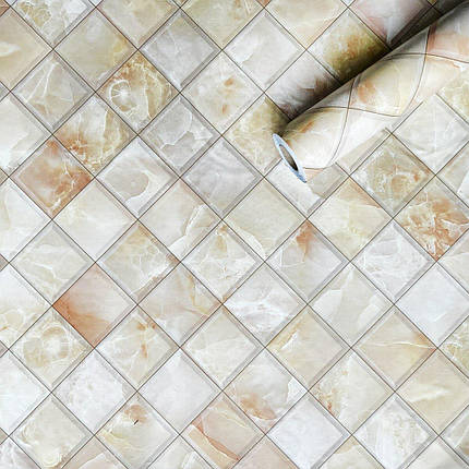 Самоклеюча плівка 0,45х10м х 0,07мм Перламутр SW-00001273, фото 1