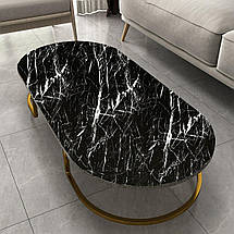 Самоклеюча плівка 0,45х10м х 0,07мм Чорний мармур класичний SW-00001281, фото 5