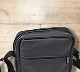 Месенджер барсетка слінг кросбоді сумка через плече плечева шкіряна чоловіча, фото 6
