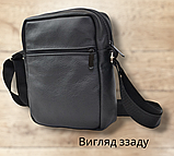 Месенджер барсетка слінг кросбоді сумка через плече плечева шкіряна чоловіча, фото 8