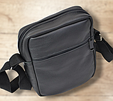 Месенджер барсетка слінг кросбоді сумка через плече плечева шкіряна чоловіча, фото 9