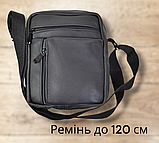 Месенджер барсетка слінг кросбоді сумка через плече плечева шкіряна чоловіча, фото 7