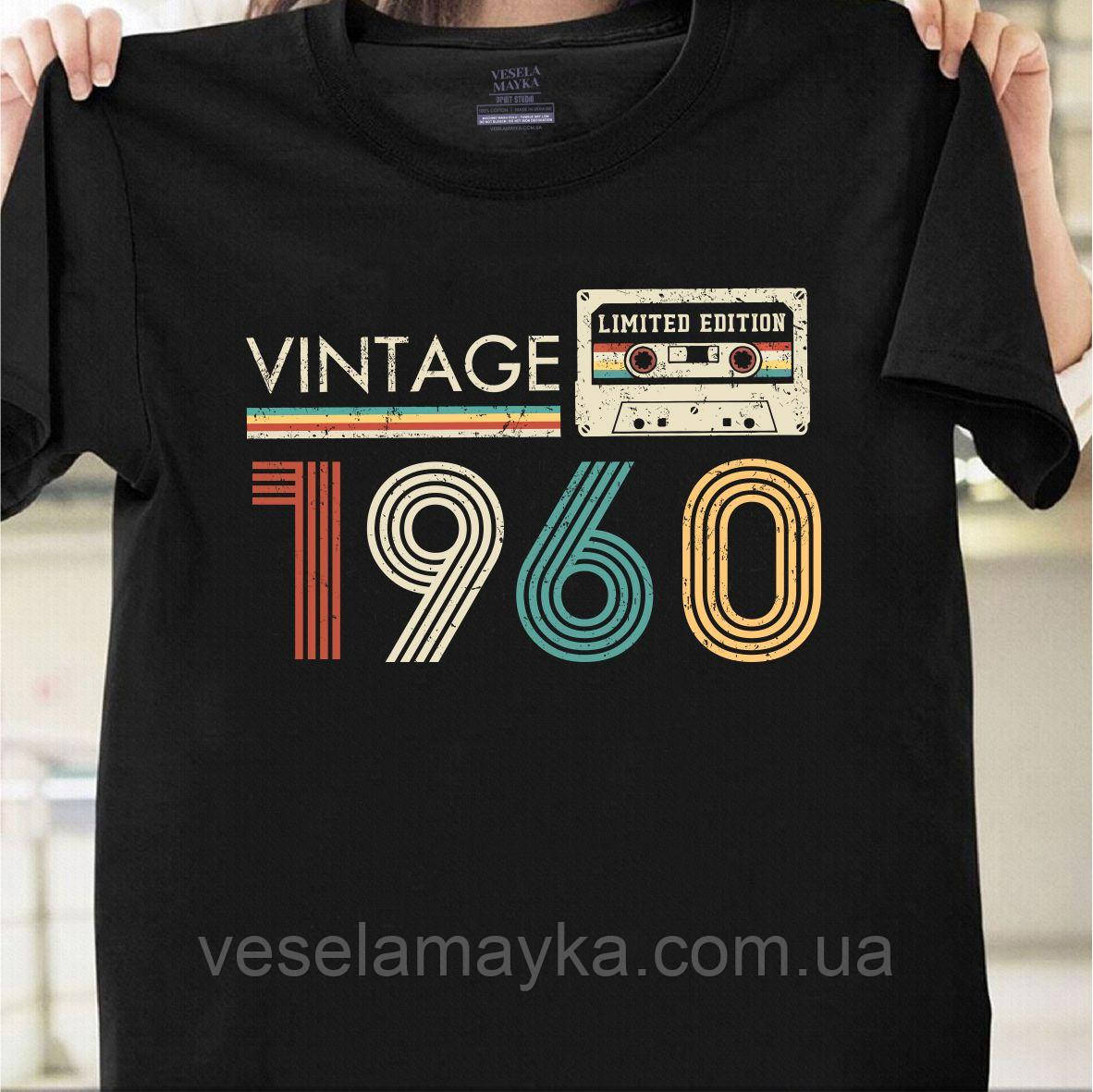 Футболка Vintage 1960 (Limited edition)