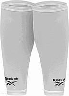 Компрессионные рукава для икр Reebok Calf Sleeves белый Уни M (30-35 см)