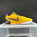 Eur36-46 Nike LeBron 21 Yellow Леброн чоловічі жіночі баскетбольні кросівки, фото 3