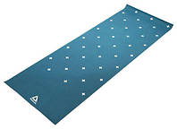 Двосторонній килимок для йоги Reebok Double Sided 4mm Yoga Mat блакитний, білий Уні 173 х 61 х 0,4 с