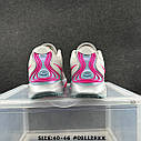 Eur36-46 Nike LeBron 21 Grey Pink Леброн чоловічі жіночі баскетбольні кросівки, фото 4
