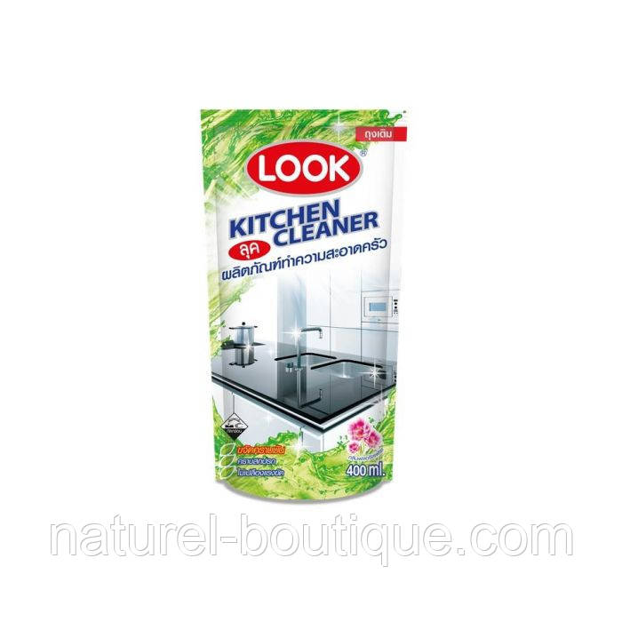 Засіб для чищення кухні Look Kitchen Cleaner 400 мл запаска